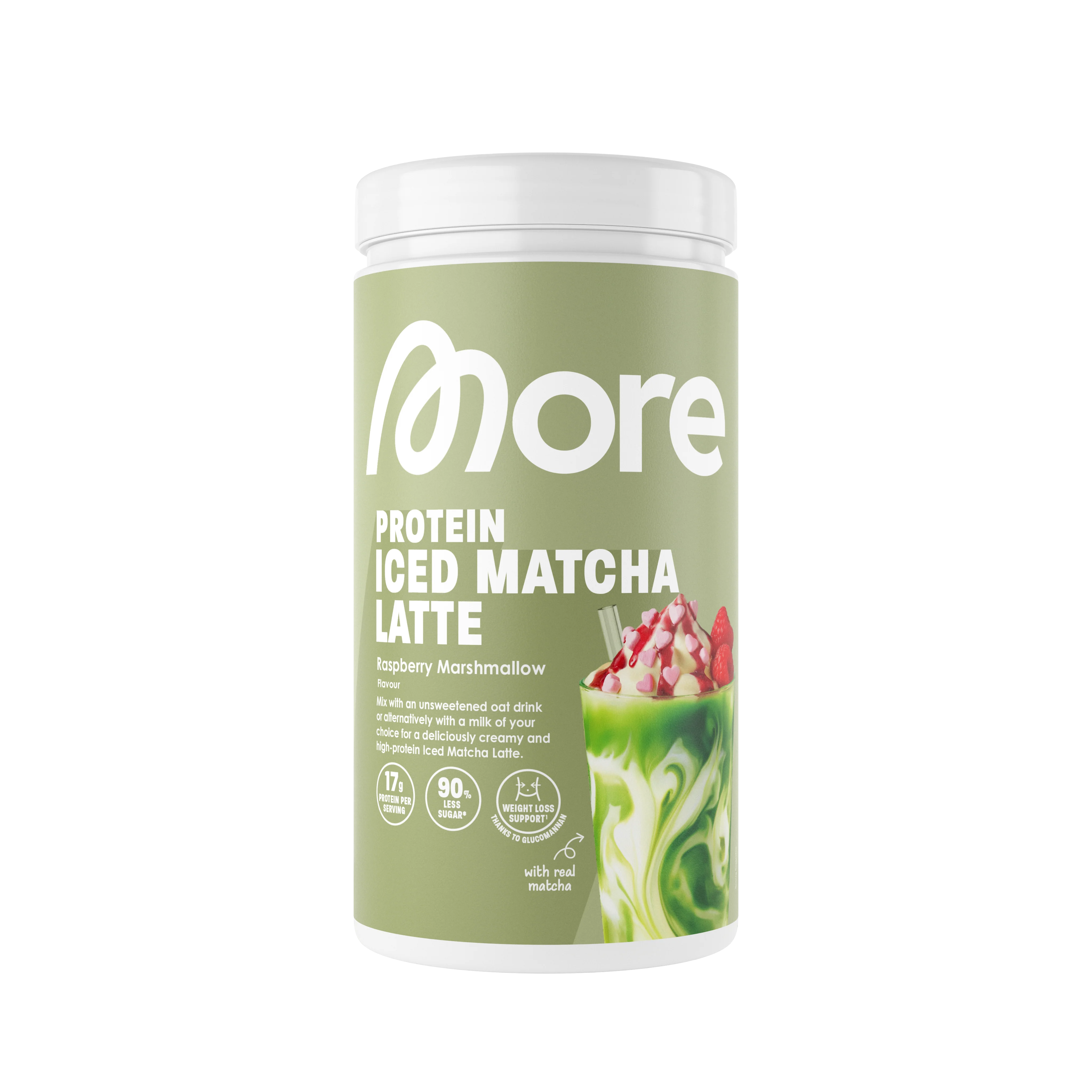 More Protein Iced Matcha Latte - Image 10
