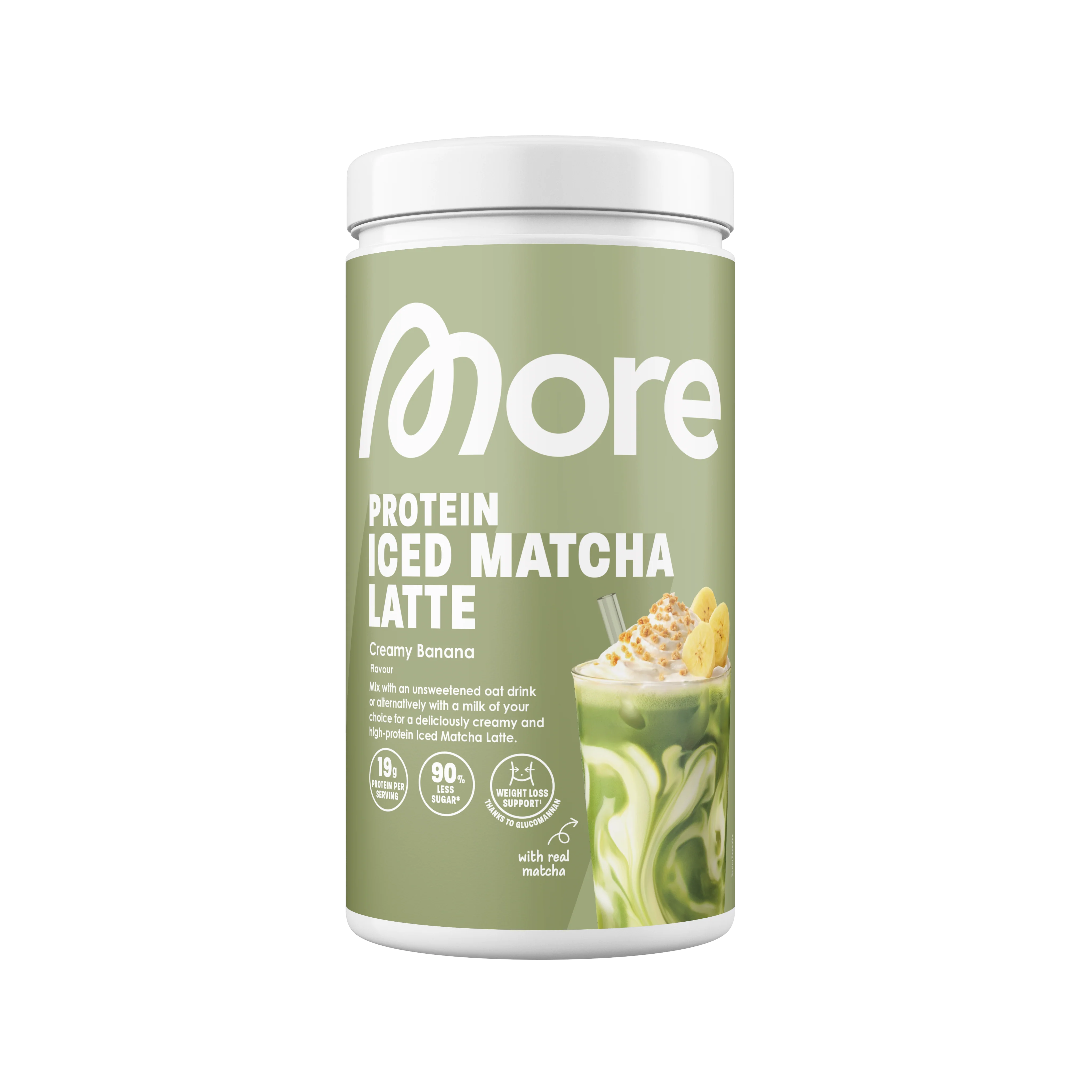 More Protein Iced Matcha Latte - Image 11
