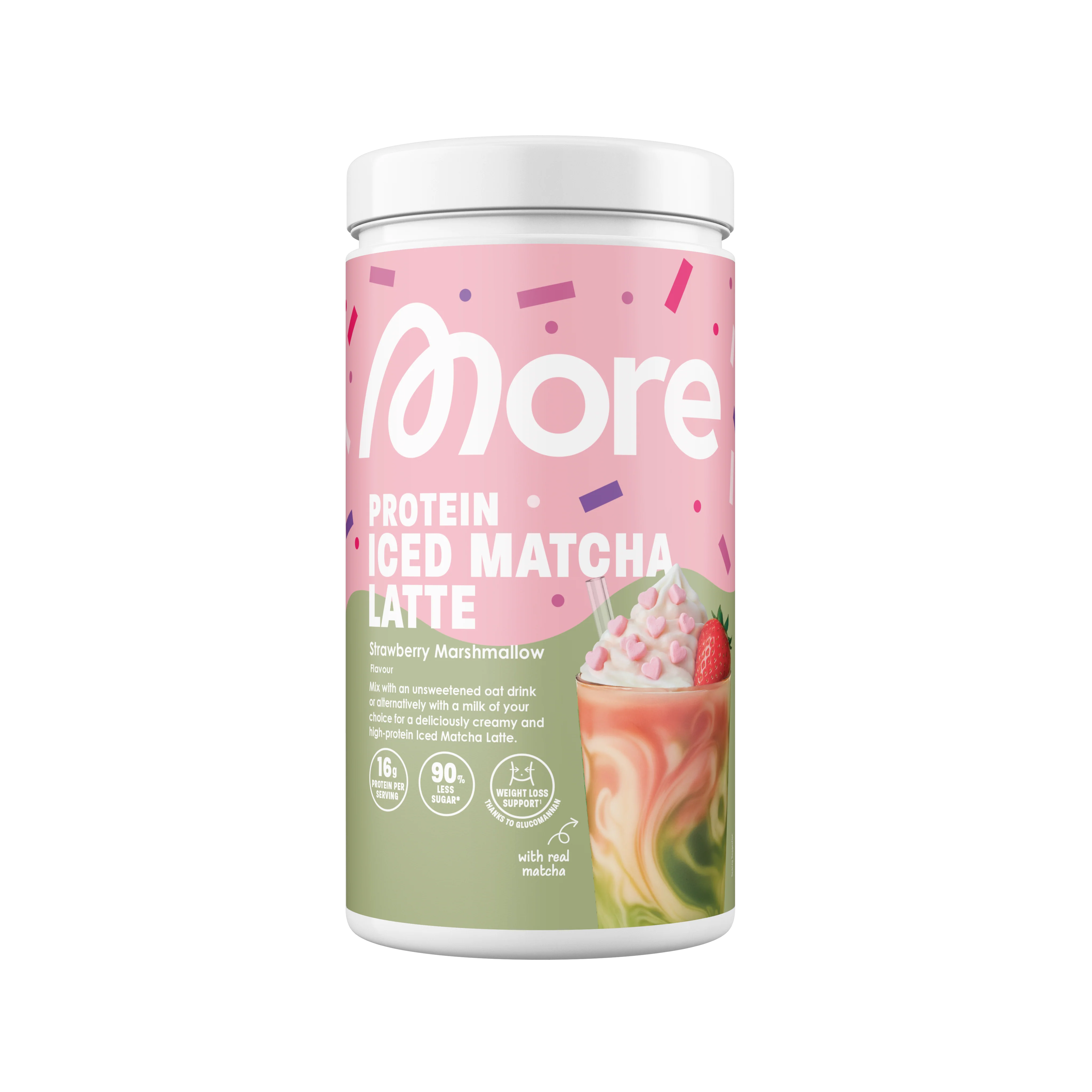 More Protein Iced Matcha Latte - Image 12